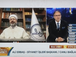 Diyanet İşleri Başkanı Erbaş: “Bayram namazı kılınacak gibi hazırlıklarımızı yapıyoruz”