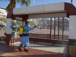 Aliağa Belediyesi tam kapanmada sahada