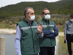 DSİ Genel Müdürü Yıldız, Uşak’ta incelemede bulundu
