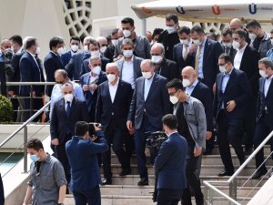 Cumhurbaşkanı Erdoğan Ümraniye Belediye Başkanı Yıldırım’ın babasının cenazesine katıldı