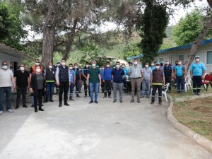 Başkan Oktay’dan işçilere teşekkür