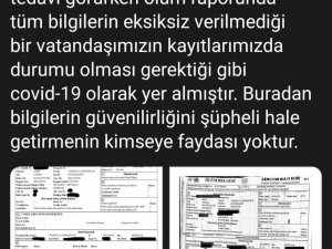 Fahrettin Koca’dan Covid-19 kaynaklı ölümün saklandığına dair yapılan paylaşım hakkında açıklama geldi