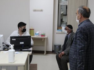 Bingöl’de iftar sonrası aşı yoğunluğu