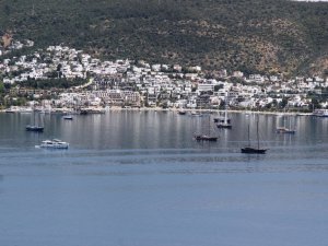 Lüks yatlar Bodrum’u mesken tuttu
