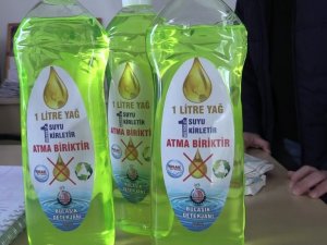 Uşak Belediyesi atık yağ getirenleri ödüllendiriyor