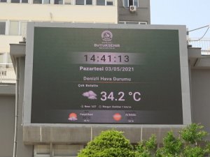 Denizli’de Mayıs ayının başında yazı yaşadı