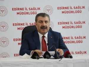 Sağlık Bakanı Koca: “Yozgat ve Erzurum risk haritasında mavi iller arasında”