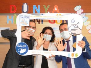 5 Mayıs Dünya El Hijyeni Gününde temizliğe dikkat çektiler