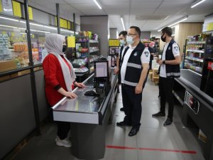 Zabıtadan zincir marketlere bilgilendirme