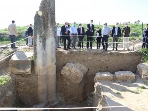 Aizanoi Antik Kenti’ndeki kazı çalışmaları