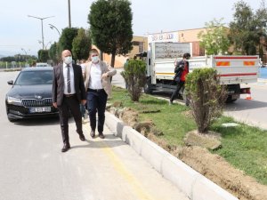 Muhsin Yazıcıoğlu Bulvarında çalışmalar devam ediyor