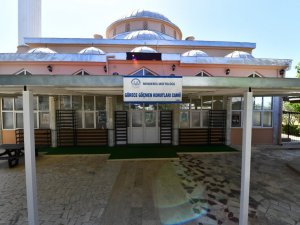 Göçmen Konutları Camii yeni bir çehreye kavuştu