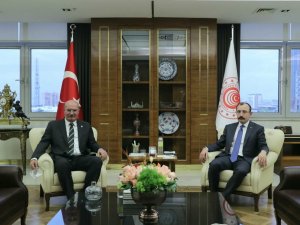 ATO heyetinden Bakan Muş’a “hayırlı olsun” ziyareti