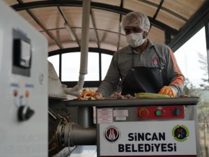 Sincan Belediyesinden sokak hayvanlarına yaş mama tesisi