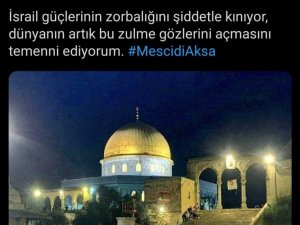 Bakan Kasapoğlu, Mescid’i Aksa’da Filistinlilere yapılan saldırıyı kınadı