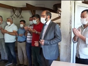 Hisarcık’ta şükür duası için 11 kurban kesildi