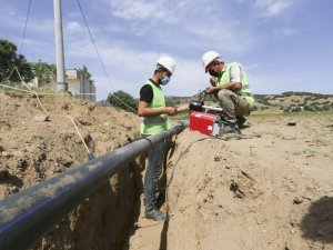ASKİ Çöğürlük Mahallesi’nin içme suyu hattını yeniliyor