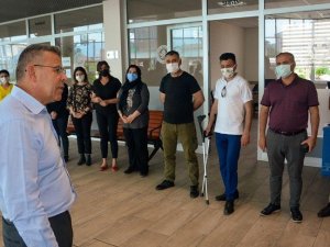 Başkan Güler belediye personeli ile bayramlaştı