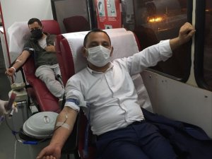 Kadir Gecesinde kan bağışında bulundular
