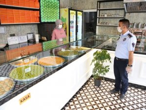 Karaköprü zabıtadan bayram denetimi