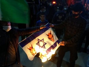 Muş’ta İsrail zulmü protesto edildi