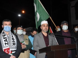 İsrail’in Mescid-i Aksa’daki saldırılarına Afyonkarahisar’dan tepki