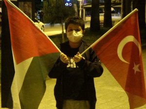 Hatay’dan işgal altındaki Filistinlilere destek