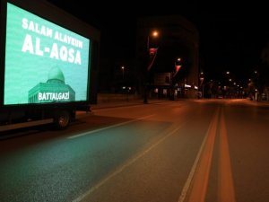 Battalgazi’den Filistin’e selamlı destek