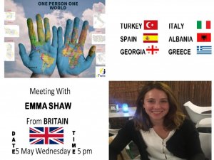 Öğrenciler yabancı öğrenciler ile buluştu