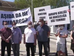 KKTC’de ekonomik örgütlerden aşı adaletsizliği protestosu