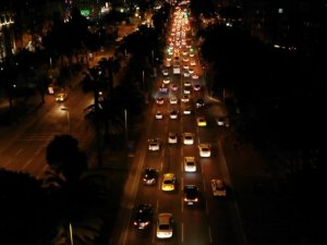 Kudüs’e destek olmak için binlerce araçtan oluşan konvoy düzenlendi