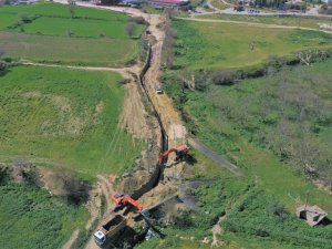 Denizli içme suyu isale hattı çalışmaları aralıksız devam ediyor