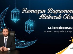 AK Parti İl Başkanı Kemikkıran, Ramazan Bayramı’nı kutladı