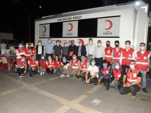 Basın mensupları kan bağışında bulundu