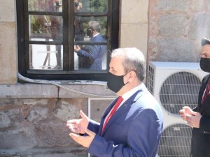 BBP Genel Başkanı Destici, Merhum Muhsin Yazıcıoğlu’nun kabrini ziyaret etti