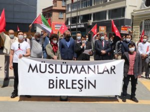 Samsun’da Filistin’e destek eylemi
