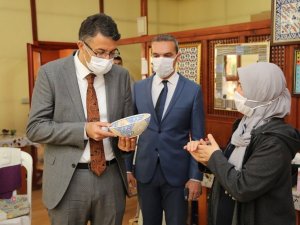 Vali Ali Çelik: ’’Kadın girişimcilerin üretimin parçası olmasından memnuniyet duyuyoruz’’