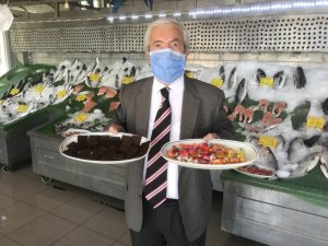 Bayramın ilk gününde Beylikdüzü’ne balık tezgahına ilgi