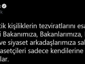 AK Parti Sözcüsü Çelik: “İçişleri Bakanımızı, kabinemizi ve partimizi bir suç örgütü üyesinin laflarıyla hedef alanları şiddetle kınıyoruz”