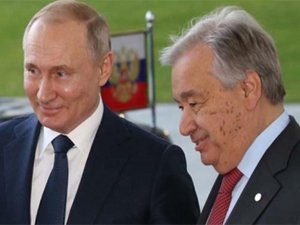Putin ile Guterres, Filistin’i görüştü