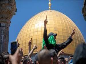 Mescid-i Aksa’da “Erdoğan” sloganları