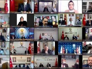 AK Parti İzmir İl Başkanı Sürekli’den başkanlar toplantısında Filistin mesajı