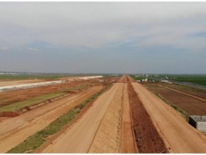 Mardin ana kanal ve cazibe sulama inşaatı devam ediyor