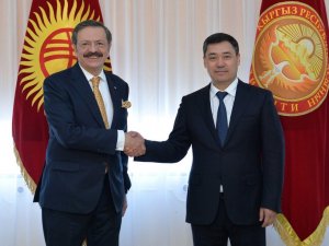 Caparov, Türk işadamlarını Kırgızistan’a yatırıma çağırdı