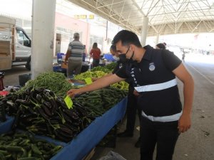 Çameli’de pazarlar önlemler kapsamında ikinci defa kuruldu