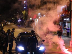 Polis şampiyonluk kutlamasına engel olmak için yoğun çaba gösterdi