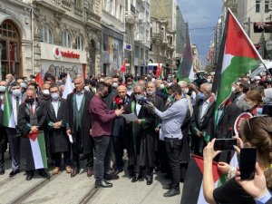 Hukukçular derneği ve İstanbul 2 Nolu barosu Filistin’deki zulmünü kınadı