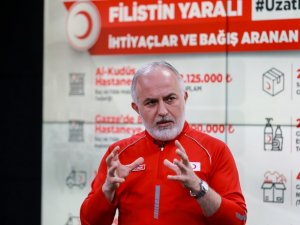 Türk Kızılayı’ndan Filistin için dünyaya insanlık ve dayanışma çağrısı