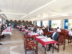 Mahalle muhtarlarıyla bölgedeki çalışmalar değerlendirildi