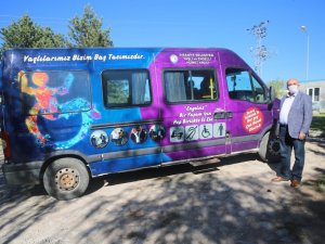 İhsaniye Belediyesi bir aracını engelli ve yaşlı vatandaşlara tahsis etti